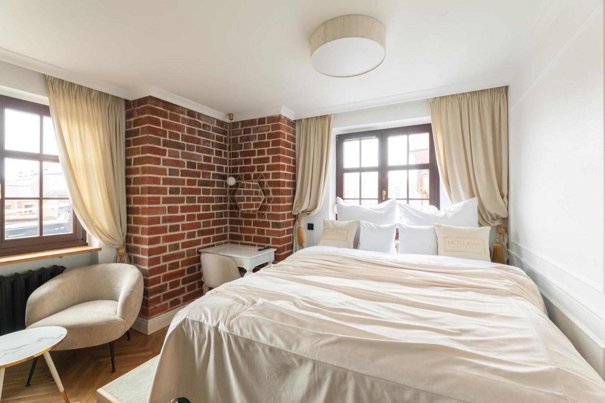 Motlawa Apartments - Old Town & River Viev, Fast Wifi Gdansk Exterior foto