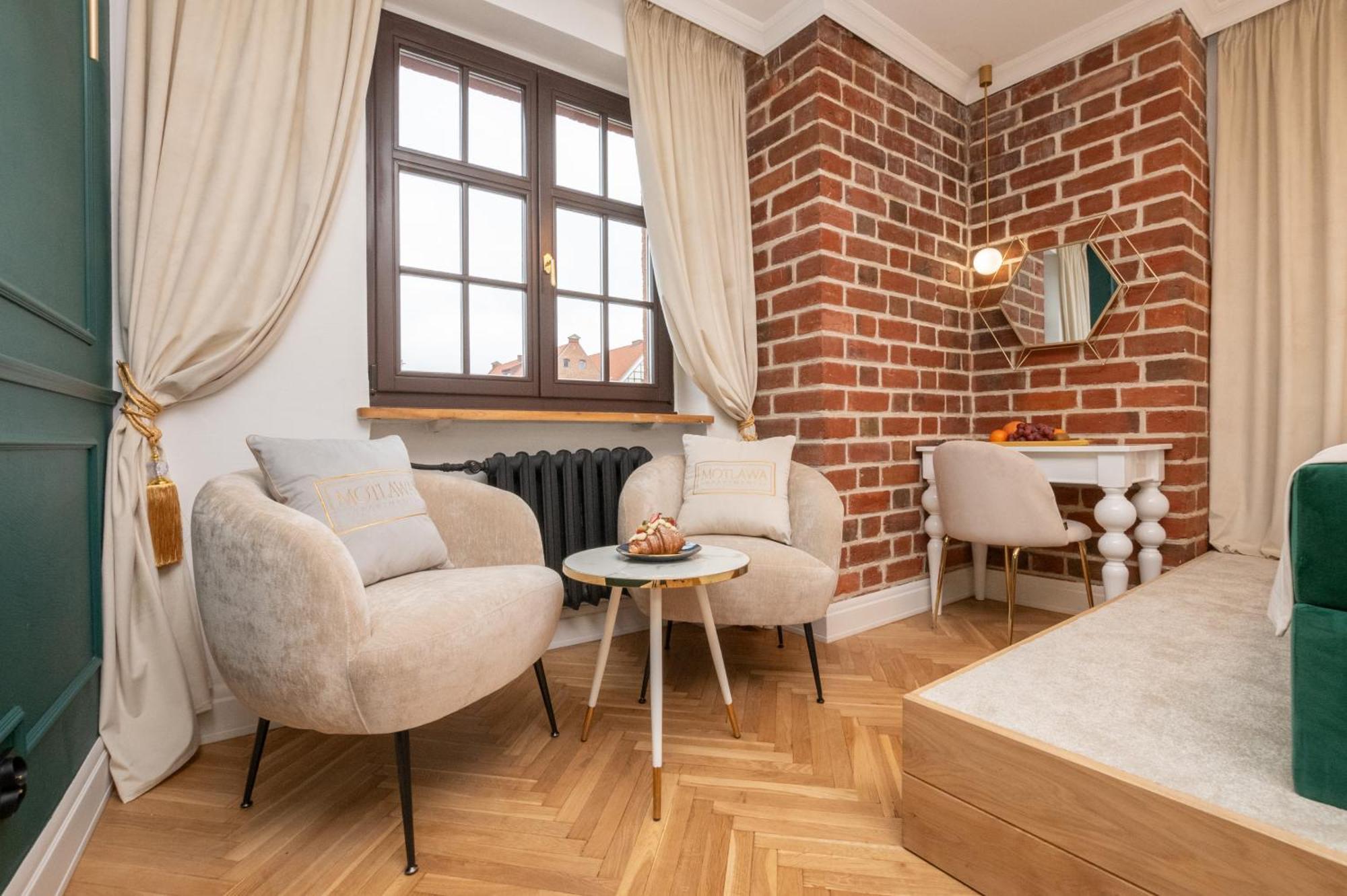 Motlawa Apartments - Old Town & River Viev, Fast Wifi Gdansk Exterior foto
